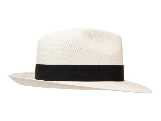 Panama Hat Classic Wit by Bigalli