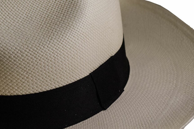 Panamahoed Fedora Clasico (7 cm rand)